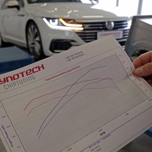 Teljesítménymérés és Próbakör - Dynotech Chiptuning & Dyno