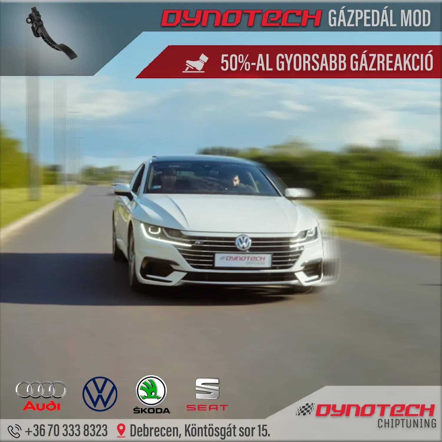 Gázpedál érzékenység javítása - Dynotech Chiptuning & Dyno